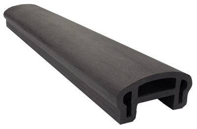 Перила вехнее фигурное Woodvex Select Графит купить в Жердевке