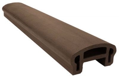 Перила вехнее фигурное Woodvex Select Темно - Коричневый купить в Жердевке