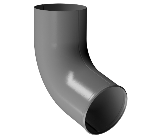 Отвод трубы D90 Döcke STAL PREMIUM Графит, (RAL 7024) купить в Жердевке
