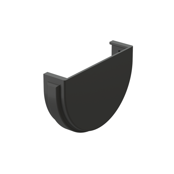 Заглушка желоба Docke Premium Графит купить в Жердевке