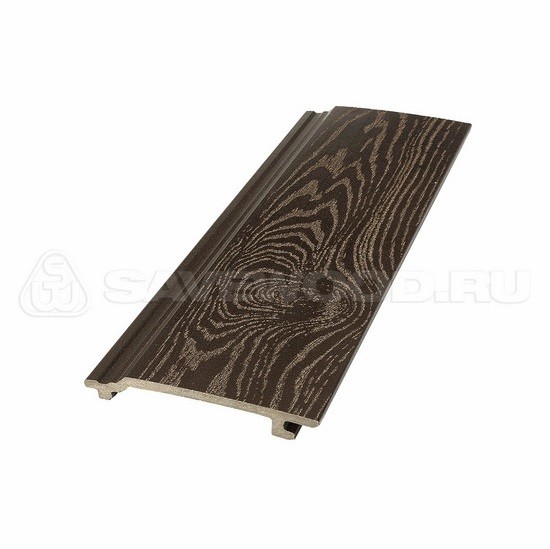 Сайдинг из дпк savewood sw-sorbus тангенциальный распил темно-коричневый купить в Жердевке