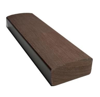 Лавочный брус Ecodecking Некст полнотелый брашированный 70х35 шоколад купить в Жердевке