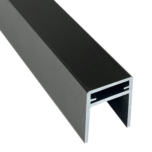 П-профиль Алюминиевый EasyDecking 35x25 Черное дерево купить в Жердевке