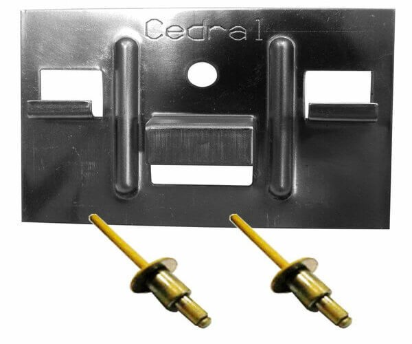 КЛЯММЕР + ЗАКЛЁПКА ДЛЯ CEDRAL CLICK 250 ШТ купить в Жердевке