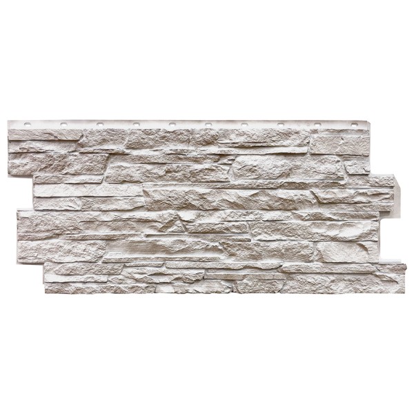 Фасадная панель FineBer, Скала, Мелованный белый купить в Жердевке