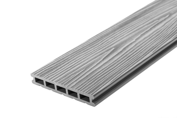Террасная доска из ДПК RusDecking Unodeck Mogano - Серый купить в Жердевке