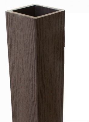 Столб опорный Woodvex Co-Extrusion Венге купить в Жердевке