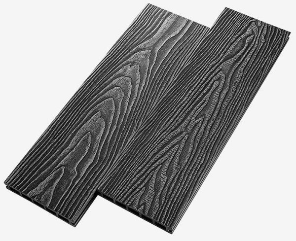 Террасная доска из ДПК RusDecking Unodeck Vintage - Графит купить в Жердевке
