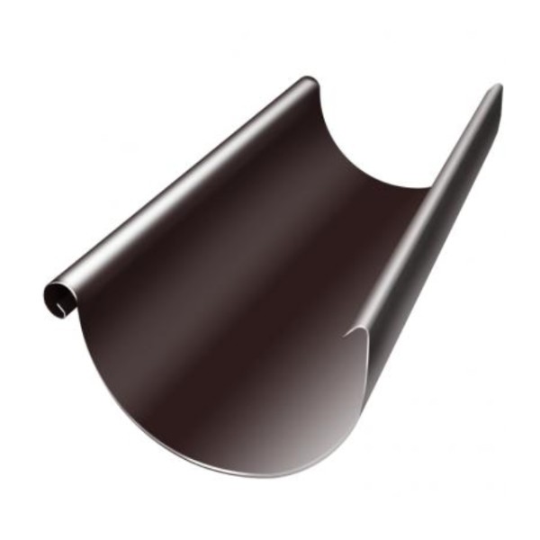 Водосток Grand Line 125x90 – Желоб 3м RAL 8017 купить в Жердевке