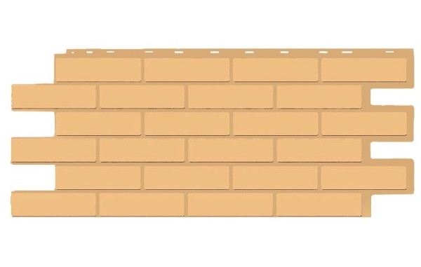 Фасадная панель T-Siding Кирпич Модерн Эко Крем купить в Жердевке