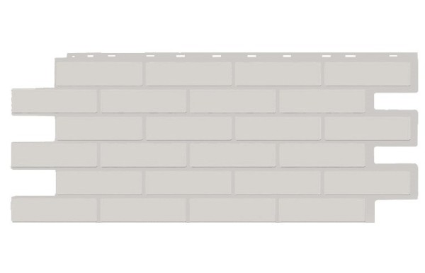 Фасадная панель T-Siding Кирпич Модерн Эко Уайт купить в Жердевке