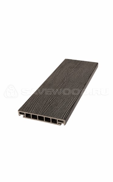 Террасная доска из ДПК SW Salix (S) (R) темно-коричневый купить в Жердевке