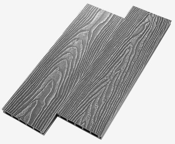Террасная доска из ДПК RusDecking Unodeck Vintage - Серый купить в Жердевке