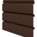 Софит ламинированный VOX UNICOLOR без перфорации, Коричневый купить в Жердевке